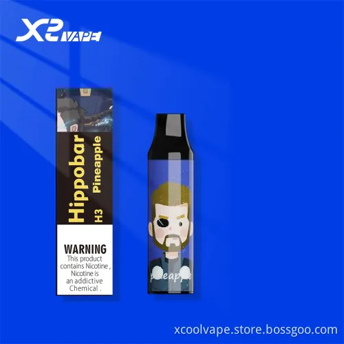 Wholesale Elux Elfbar 600 Puffs H3 Disposable Pod